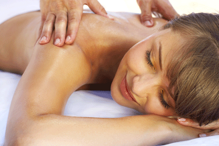 Athlete Receiving Swedish Massage